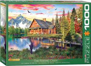 THE FISHING CABIN 1000 PC PUZZLE - EUROGRAPHICS