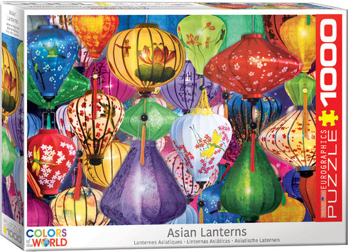 ASIAN LANTERN 1000 PC PUZZLE - EUROGRAPHICS
