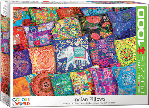 INDIAN PILLOWS 1000 PC PUZZLE - EUROGRAPHICS