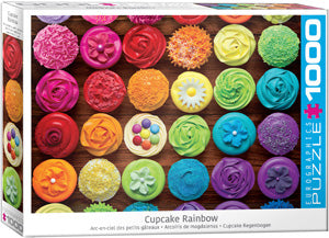 CUPCAKE RAINBOW 1000 PC PUZZLE - EUROGRAPHICS