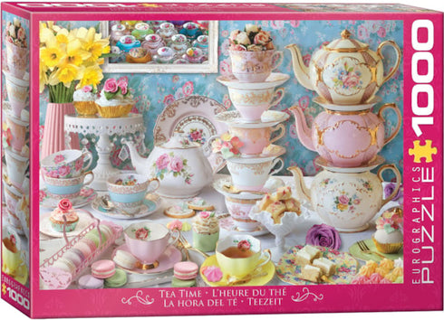 TEA TIME 1000 PIECE JIGSAW PUZZLE - EUROGRAPHICS