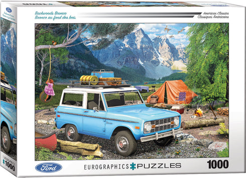 EUROGRAPHICS BACKWOODS BRONCO 1000 PIECE PUZZLE