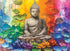 COLORFUL BUDDAH 1000 PIECE JIGSAW PUZZLE - EUROGRAPHICS