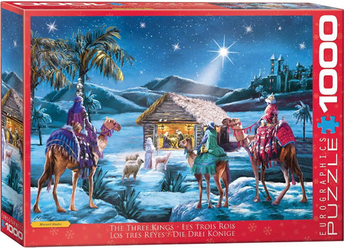 THE THREE KINGS 1000 PIECE JIGSAW PUZZLE - MACNEIL STUDIO