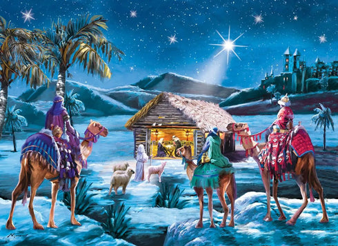 THE THREE KINGS 1000 PIECE JIGSAW PUZZLE - MACNEIL STUDIO
