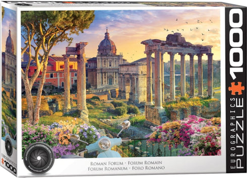 ROMAN FORUM 1000 PIECE JIGSAW PUZZLE - EUROGRAPHICS