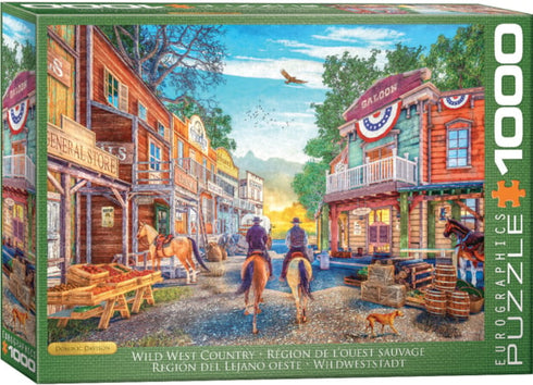 Wild West Country 1000 Pc Puzz