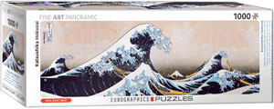 EUROGRAPHICS PANORAMIC GREAT WAVE OF KANAGAWA 1000 PIECE PUZZLE