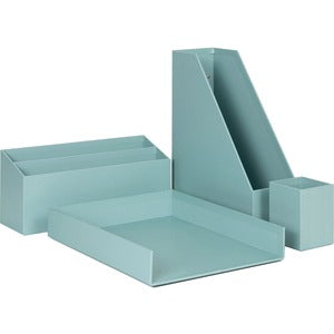 Desktop Organizer Set Aqua