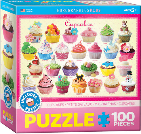 CUPCAKES 100 PIECE PUZZLE