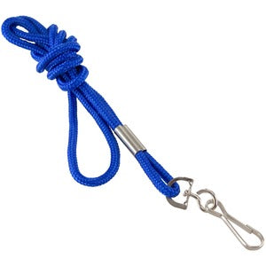 BLUE LANYARD W/ HOOK
