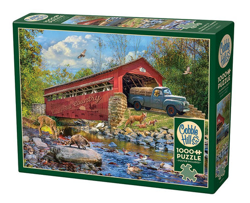 WELCOME TO COBBLE HILL COUNTRY 1000 PIECE PUZZLE - GREG & CO. LLC