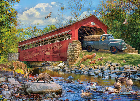 WELCOME TO COBBLE HILL COUNTRY 1000 PIECE PUZZLE - GREG & CO. LLC