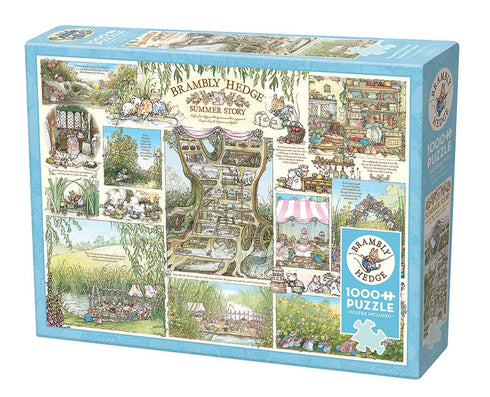 BRAMBLY HEDGE SUMMER STORY 1000 PIECE PUZZLE - BARKLEM. JIM