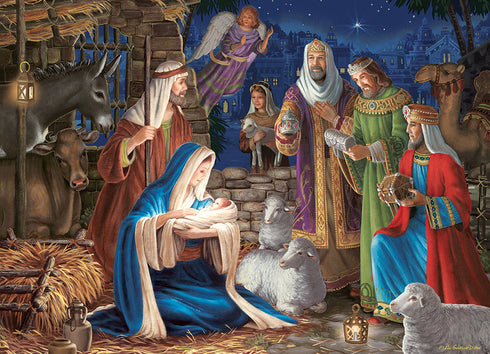 IRACLE IN BETHLEHEM 1000 PIECE PUZZLE - GOODRICK-DILLON. LIZ