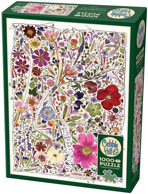 FLOWER PRESS: SPRING 1000 PIECE PUZZLE - FLOWER PRESS STUDIO
