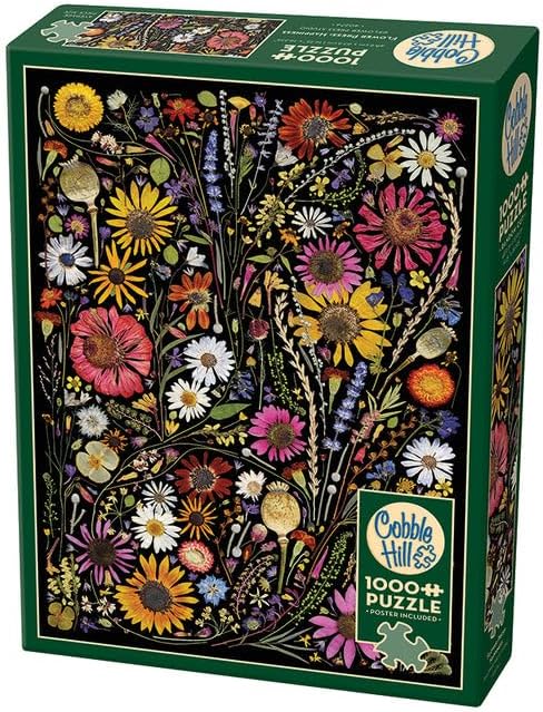 FLOWER PRESS: HAPPINESS 1000 PIECE PUZZLE - FLOWER PRESS STUDIO