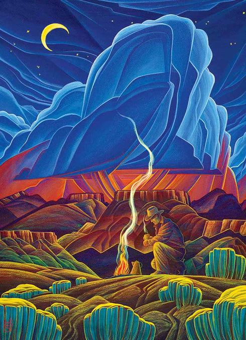 ALL NIGHTER 1000 PIECE JIGSAW PUZZLE - HASKELL. WILLIAM