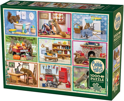 Squirrels At Home 1000 Piece