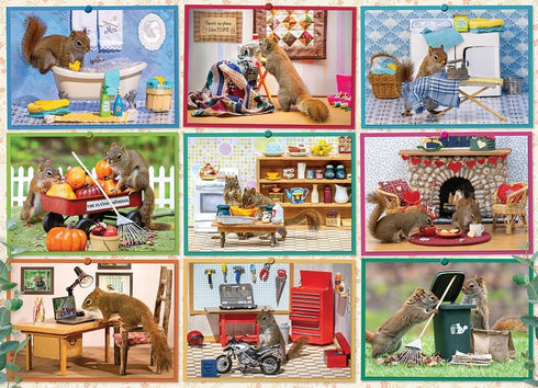 Squirrels At Home 1000 Piece