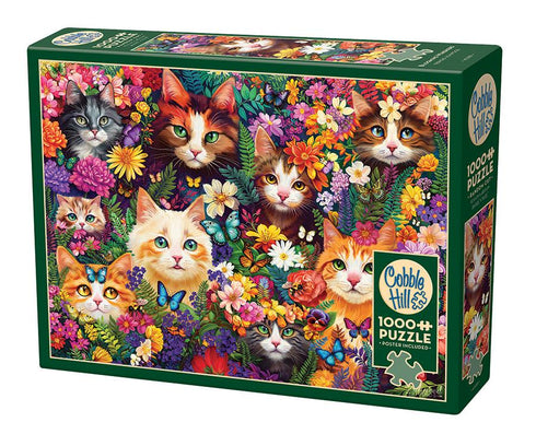 Blooming Whiskers 1000 Pc Puzz