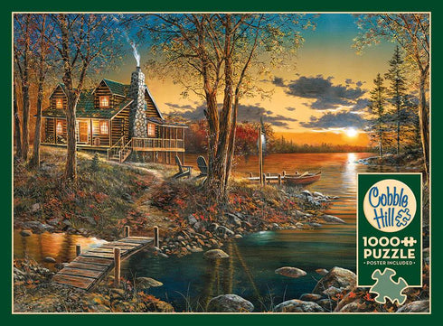 COMFORTS OF HOME 1000 PIECE JIGSAW PUZZLE - HANSEL. JIM