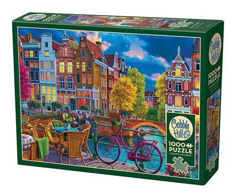 COZY STREET 1000 PIECE PUZZLE - IMAGE WORLD