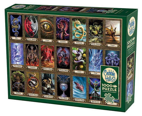 DRAGON ORACLE 1000 PIECE JIGSAW PUZZLE - STOKES. ANNE