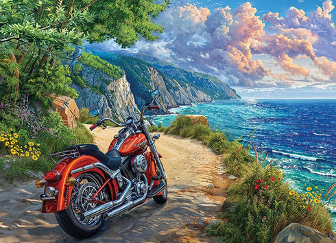 ARRIVED 500 PIECE JIGSAW PUZZLE - BIGELOW ILLUSTARTION