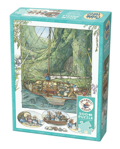 BRAMBLY HEDGE: ALL ABOARD! 500 PIECE JIGSAW PUZZLE - BARKLEM. JILL