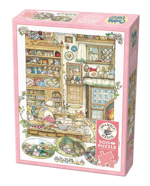 BRAMBLY HEDGE: PICNIC PREPARATIONS 500 PIECE JIGSAW PUZZLE - BARKLEM. JILL