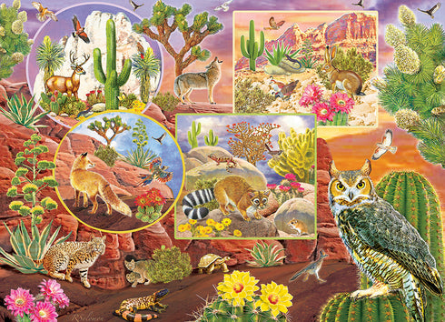 DESERT MAGIC 350 FAMILY PIECES PUZZLE - SOLOMAN. ROSILAND