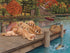 LAZY DAY ON THE DOCK 275 LARGE PIECE JIGSAW PUZZLE - BOND. BARBARA HIGGINS