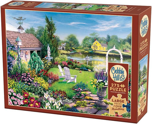 BY THE POND 275 LARGE PIECE JIGSAW PUZZLE - MCINTYRE. JOEL