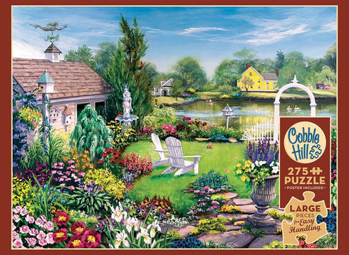 BY THE POND 275 LARGE PIECE JIGSAW PUZZLE - MCINTYRE. JOEL