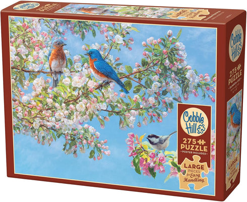 BLOOSM FESTIVAL 275 LARGE PIECE JIGSAW PUZZLE - HOSELTON. BETH
