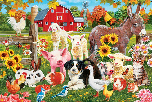 FARMYARD GREETINGS 36 PC FLOOR
