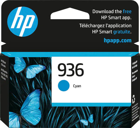 HP 936 CYAN ORIGINAL INK CARTRIDGE
