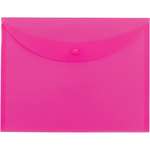 PINK SNAP POLY ENVELOPE