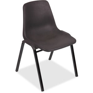 BLACK STACKING CHAIRS 4/CTN