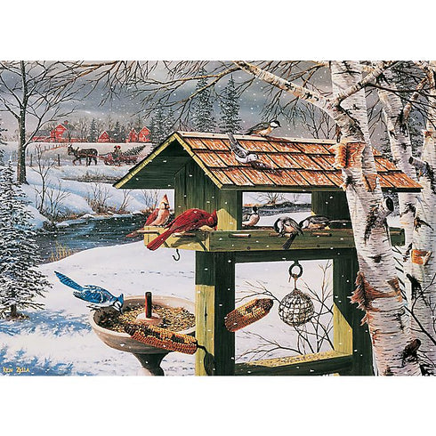 BACKYARD BANQUET 1000-PIECE PUZZLE - ZYLLA. KEN