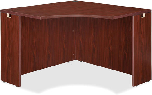 LORELL LLR69918 69000 SERIES CORNER DESK, MAHOGANY 42"x42"x24"x29-1