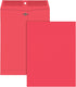 9X12 Clasp Envelopes Red