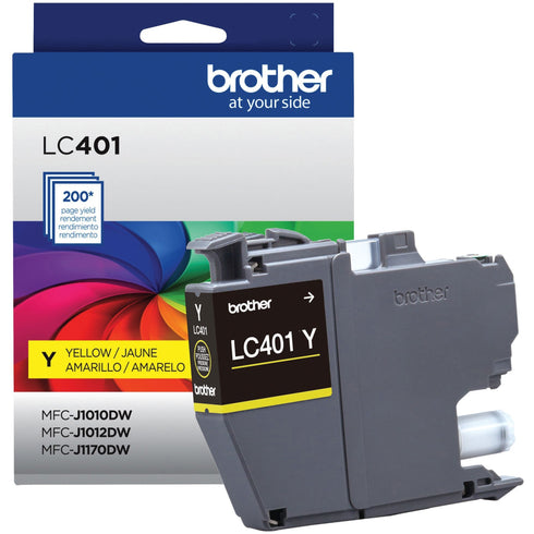 BROTHER LC401Y YELLOW INK