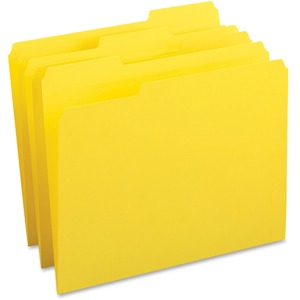 YELLOW FILE FOLDERS 12943