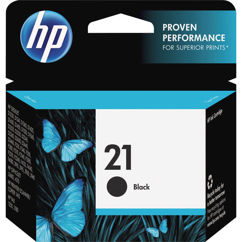 HP 21 BLACK INK CARTRIDGE