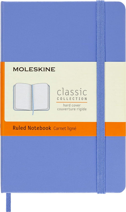 Moleskine Ruled Hard Blue Hydr