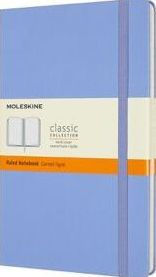 Moleskine Ruled Hard Blue Hydr