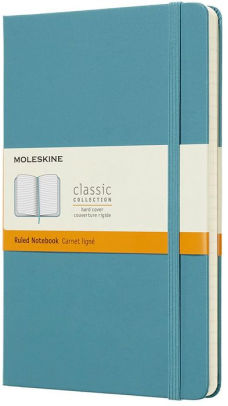 Moleskine Ruled Hard Blue Reef