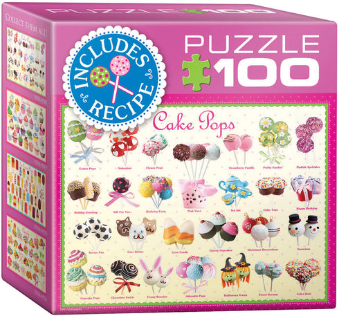 CAKE POPS 100 PIECE PUZZLE